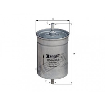 Yakıt Filtresi M10 M20 M30 M40 M43 M50 M60 [E30 E34 E36] Kalın Tip; Sac